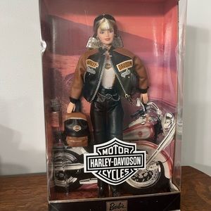 Harley Davidson Blonde Barbie Doll NRFB